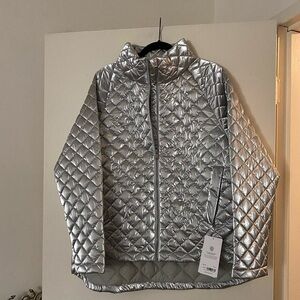 New with tags silver puffer